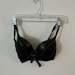 VS Body by Victoria Perfect Shape. 36B. Black w/silver embellishments. PRETTY!
